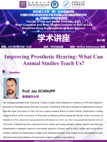 Improving Prosthetic Hearing: What Can Animal Studies Teach Us?